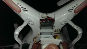 Batteriefach für den LiPo-Akku